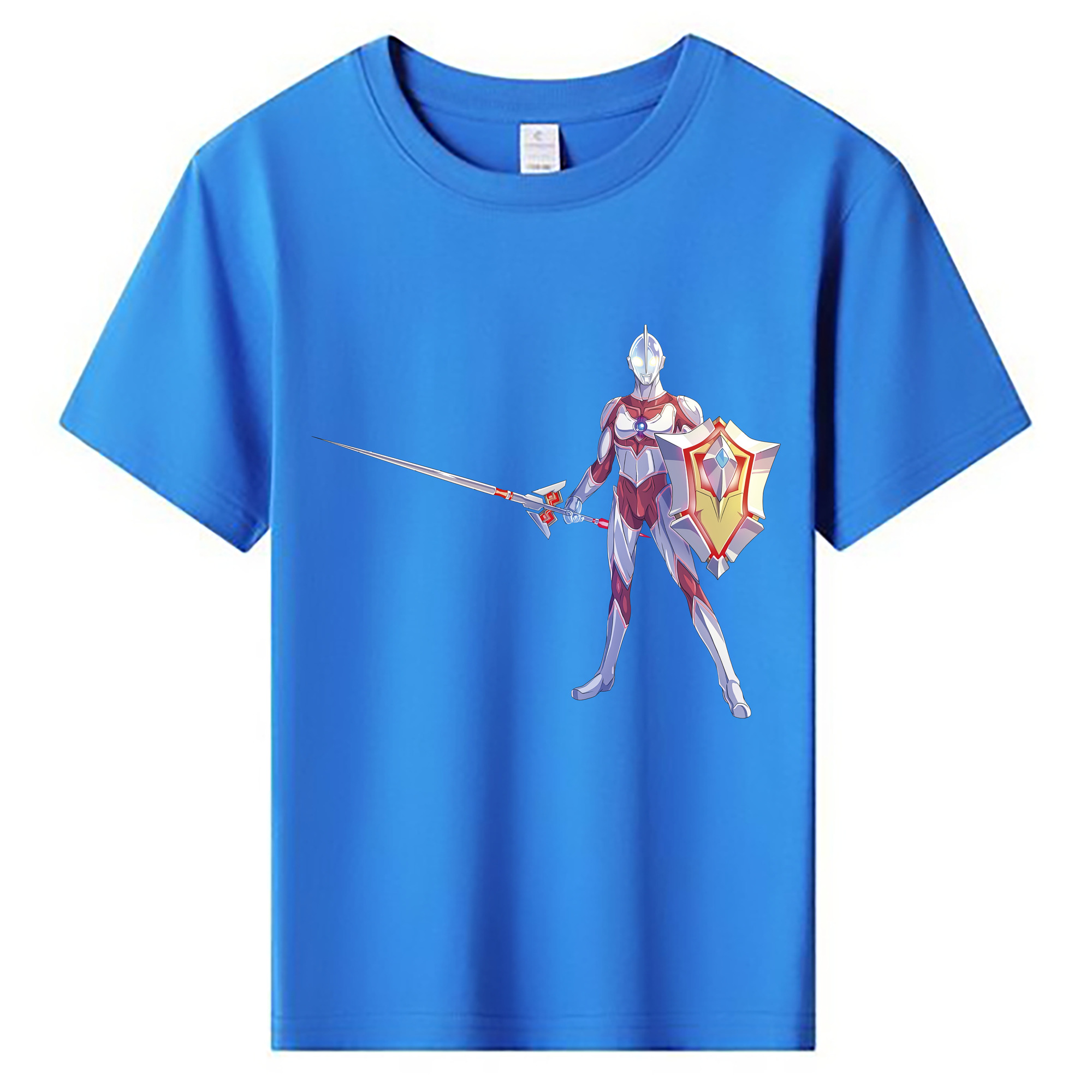 （画像用） ウルトラマン Ultraman 綿100％キッズTシャツ（フロントプリント）